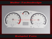 Tachoscheibe für Opel Corsa D Benzin 200 Kmh 80 UPM...