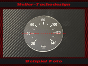 Speedometer Glass Kreidler Zündapp Puch 140 Kmh...