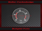 Glas Skala Fernthermometer für Mercedes 380 Steyr...