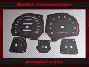 Speedometer Discs for Toyota MR2 300 Kmh Typ SW20
