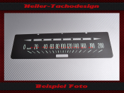 Speedometer Sticker for Chevrolet Caprice 1966 120 Mph to...