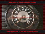 Tacho Aufkleber für Ford F100 1959 bis1966 100 Mph...
