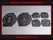 Speedometer Disc for Toyota Supra MK3 300 Kmh Drehzahl to...