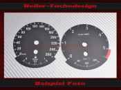 Speedometer Disc for BMW E60 E61 Diesel 260 to 5,5 with...
