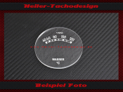 Glas Skala Fernthermometer Opel Blitz VDO 40 bis 120...