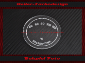 Glas Skala Fernthermometer Opel Blitz Motometer 40 bis...