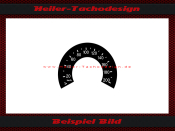 Speedometer Sticker for Suzuki VS800 1995 Mph to Kmh