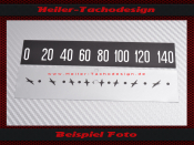 Speedometer Sticker for Ford Pickup Truck F100 to F250...