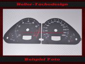 Tachoscheiben für Audi Q7 4L Facelift Benzin Mph zu Kmh