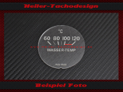 WasserTemperature Display Plexiglasskala Opel...