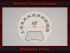Tachoscheibe für Triumph Boneville Bobber Modell 2017 130 Mph zu 200 Kmh