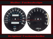 Speedometer Disc for Kawasaki Z1000 1977 140 Mph to 220 Kmh