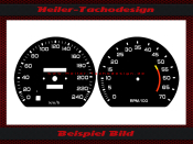 Speedometer Sticker for Chevrolet Corvette C3 1978 to...