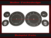 Set Speedometer Sticker for Chevrolet Impala 1967 120 Mph...