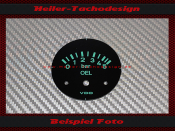 Dial oilpressure Display for Porsche 356 60 mm Instrument
