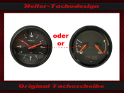 Chrome Front Rings Bezel Clock or Tank Temp for Porsche...