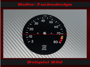 Drehzahlmesser für Opel Kadett C 8000 UPM