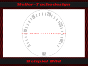 Tacho Glas Traktormeter für Porsche Diesel Export...