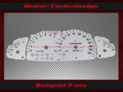 Speedometer Disc for Opel Omega B 230 Kmh Petrol