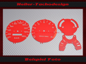 Speedometer Disc for Rover Austin Mini Cooper 1300 SPI 110 Mph to 180 Kmh