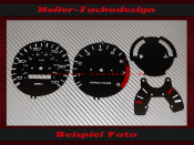 Speedometer Disc for Rover Austin Mini Cooper 1300 SPI 110 Mph to 180 Kmh