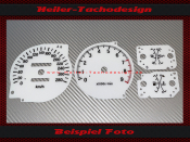 Speedometer Disc for Mitsubishi Eclipse D30 Mph to Kmh