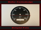 Speedometer Disc for Veigel for BMW 0 bis120 Kmh...