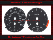 Speedometer Disc for BMW E60 E61 Petrol Tachometer 8,0...