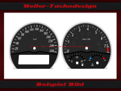 Tachoscheibe für BMW X3 E83 Benzin 2003 bis 2010 Mph...