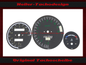 Tachoscheibe für Aprilia RS 125 Tacho bis 120 Kmh...