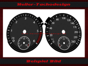 Speedometer Disc for VW Jetta 2010 1KM Diesel Mph to Kmh