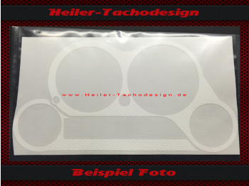 Tachoblende für BMW K1200 RS Carbon Optik Folie