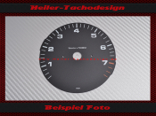 Tachometer Disc without BC for Porsche 911 964 993 red...