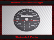 Speedometer Disc for Porsche 911 964 993 Automatic 300 Kmh