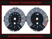 Speedometer Disc for BMW M1 E81 E82 E84 E87 E88 1er 180 Mph to 300 Kmh