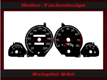 Speedometer Disc for Peugeot 306 240 Kmh