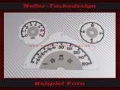 Speedometer Disc for Smart Fortwo Facelift Mph to Kmh