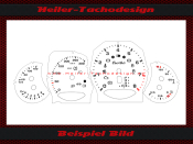 Speedometer Disc for Porsche Cayenne 2 Turbo Typ 92 A 300...