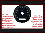 Speedometer Sticker for Harley Davidson Dyna Street Bob...