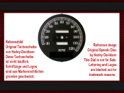 Speedometer Sticker for Harley Davidson Evo 1989 FXRS...