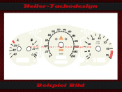 Tachoscheibe für Mercedes W170 SLK Modell 2000...