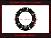 Tachometer Sticker for Mercedes W198 300SL