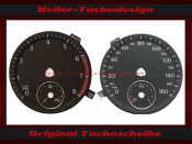Speedometer Disc for VW Golf 6 GTI 2011 to 2012 Mph to Kmh