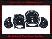 Tachoscheibe für Porsche Panamera 970 Turbo 225 Mph...