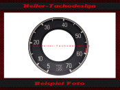 Tachometer Sticker for Mercedes Benz 190 SL W121 B II