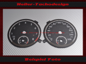 Tachoscheibe für VW Scirocco III 3 R R20 Modell 2013