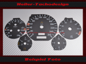 Tachoscheiben für Mercedes R129 Mopf SL500 1995 bis...