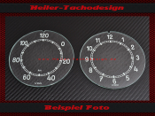 Tacho oder Uhr Glas Glasskalen Vorkrieg Ø 97 mm VDO DKW F8