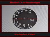 Tachometer Disc for Porsche 911 to 10000 RPM 6 Clock...
