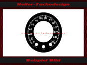 Speedometer Sticker for Speedometer Glass Smiths Jaguar E...
